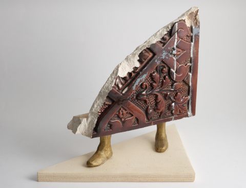 Cb26 Galerist Hera Buyuktascyan Archipelago Fugue Single Serie Vol8 Tile Bronze 195x24x125cm 2019 Courtesy Of Hera Buyuktascyan And Galerist Credit Bars Ozcetin