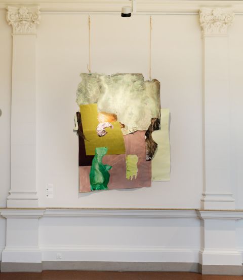 Galerie Maria Lund Barracettdtail 200x170cm Papier Colle Pigments Et Tirages Copie 2