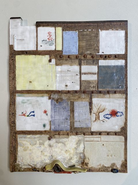 Cb26 Galerie Fontana Asya Marakulina The House With The Sun Ceramic Wall Sculpture 30x20x2cm83 2025