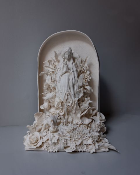 Cb26 Isabelle Bonte Hassad2 Un Frolement De Jupe Divine Porcelaine 40x22x30cm 2026