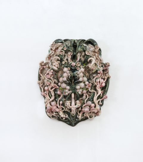 Cb26 Antonella Villanova Keiyona Stumpf Memento Vivere Ii Glazed Ceramic 89x70x22cm 2021