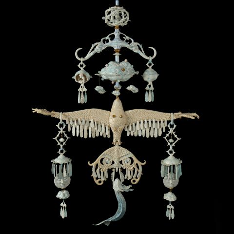 Cb26 Sealed Earth Maggy Ioannou Greed Stoneware Clay Porcelain 185x120x40cm 2025 3