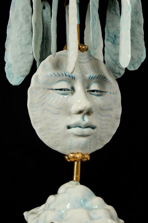 Cb26 Sealed Earth Maggy Ioannou Greed Stoneware Clay Porcelain 185x120x40cm 2025 4