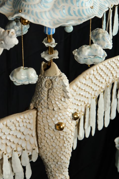 Cb26 Sealed Earth Maggy Ioannou Greed Stoneware Clay Porcelain 185x120x40cm 2025 6