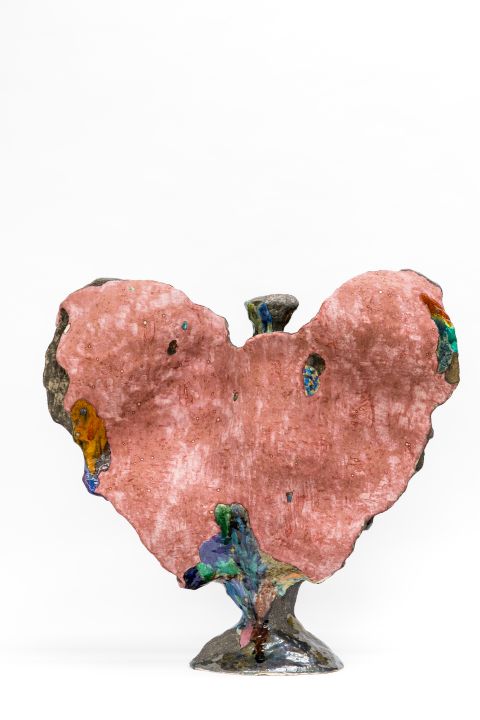 Cb26 Galerie Dudokdegroot Delphine Courtillot Sans Titre 2025 Ceramique Et Email 62x65x20cm Credits Aatjan Renders Courtesy Dudokdegroot