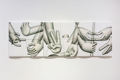 Cb26 Format Oslo Nils Martin Gang Signs 2024 Stoneware Porcelain And Oxide Pencil Credits Aliona Paz